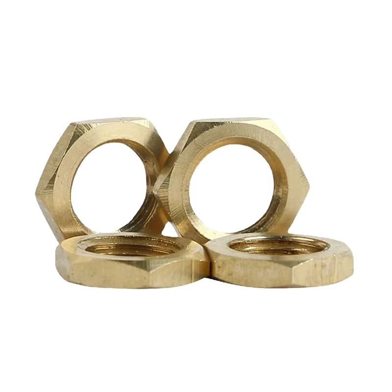 brass hex panel nuts brass hex panel nuts