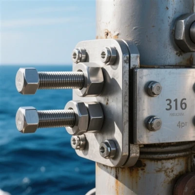 Marine og offshore -fastgørelsesmidler: Hvorfor er 316 rustfrit stål det førs...