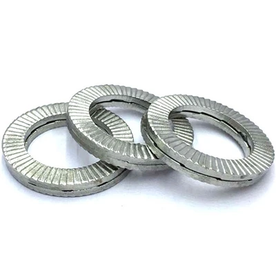 Dobbelt - lag Wedege Lock Washer vs. Standard Spring Washer