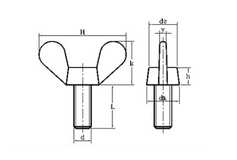 wing thumb screw 1 wing thumb screw 1