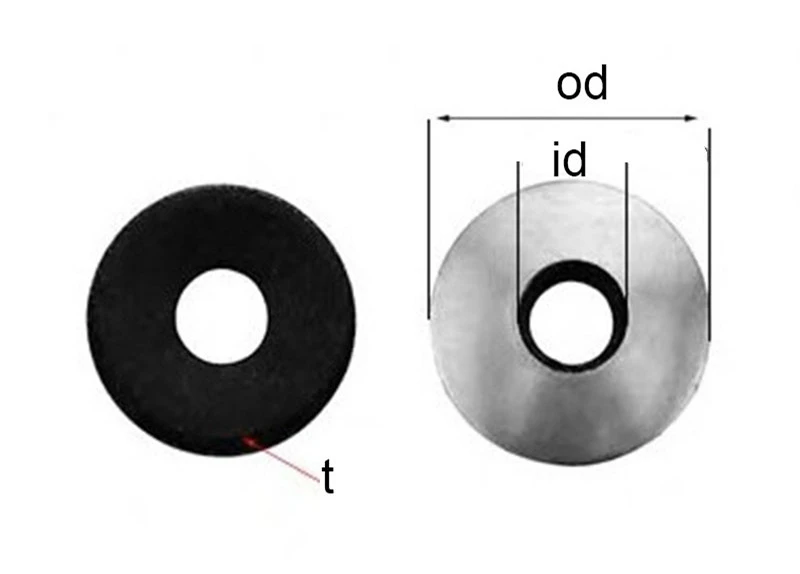 rubber metal washer 1