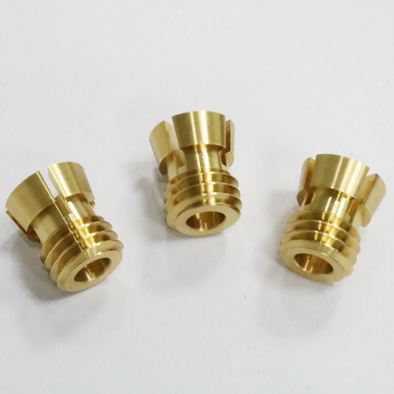 Brass hot staking inserts 5 Brass hot staking inserts 5