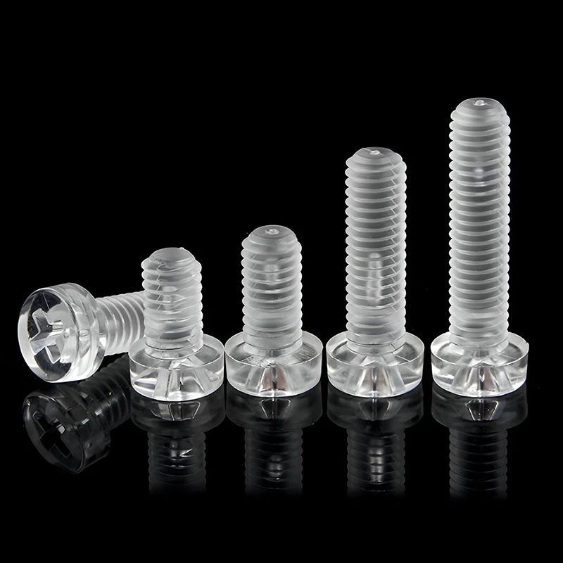 transparent PC plastic screw 5 transparent PC plastic screw 5