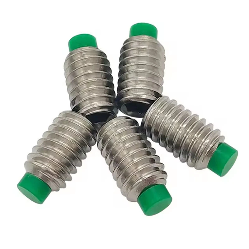 Blød spids nylon spids sæt skrue